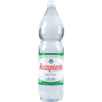 Woda MUSZYNIANKA, niegazowana, 1,5l, kaucja